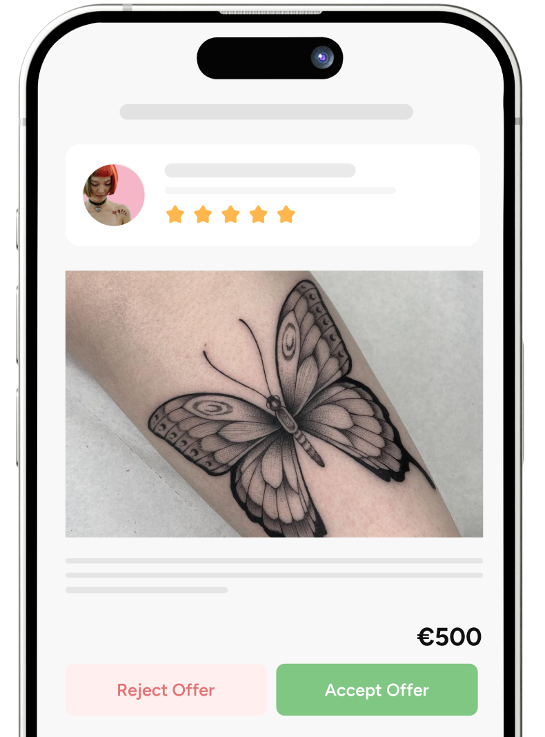 Receive free tattoo quotes